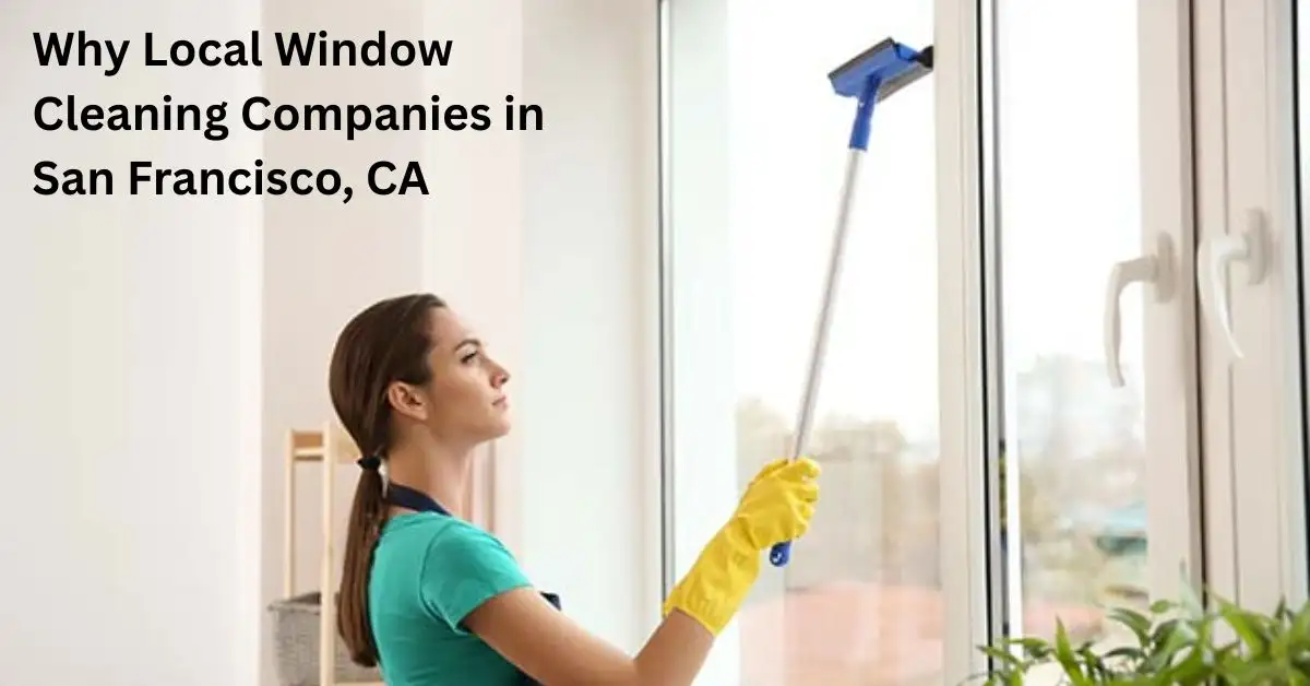 Why Local Window Cleaning Companies in San Francisco, CA